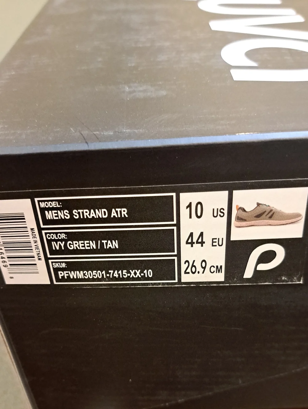 Peluva Men's Strand ATR - Color: Ivy Green / Tan - Size: 10